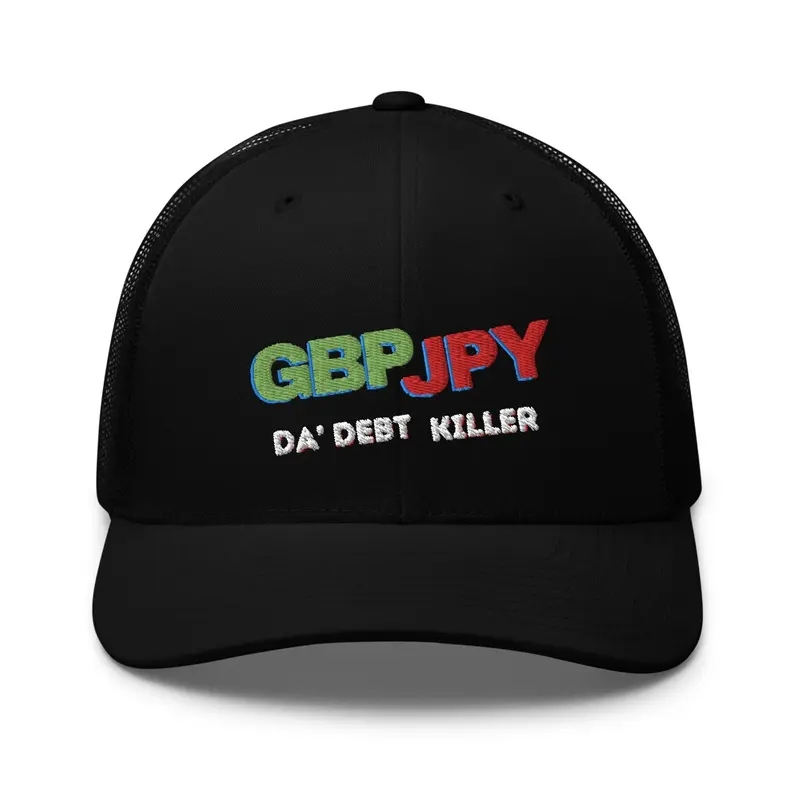 GBPJPY DA' Debt KILLER-Trucker Hat-3