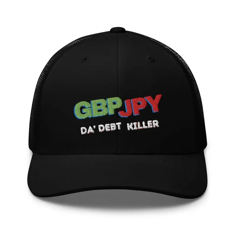 GBPJPY DA' Debt KILLER-Trucker Hat-3